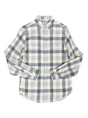EUC‎ Men's J. CREW Flannel Plaid Button Down Long Sleeve Shirt | Size XS